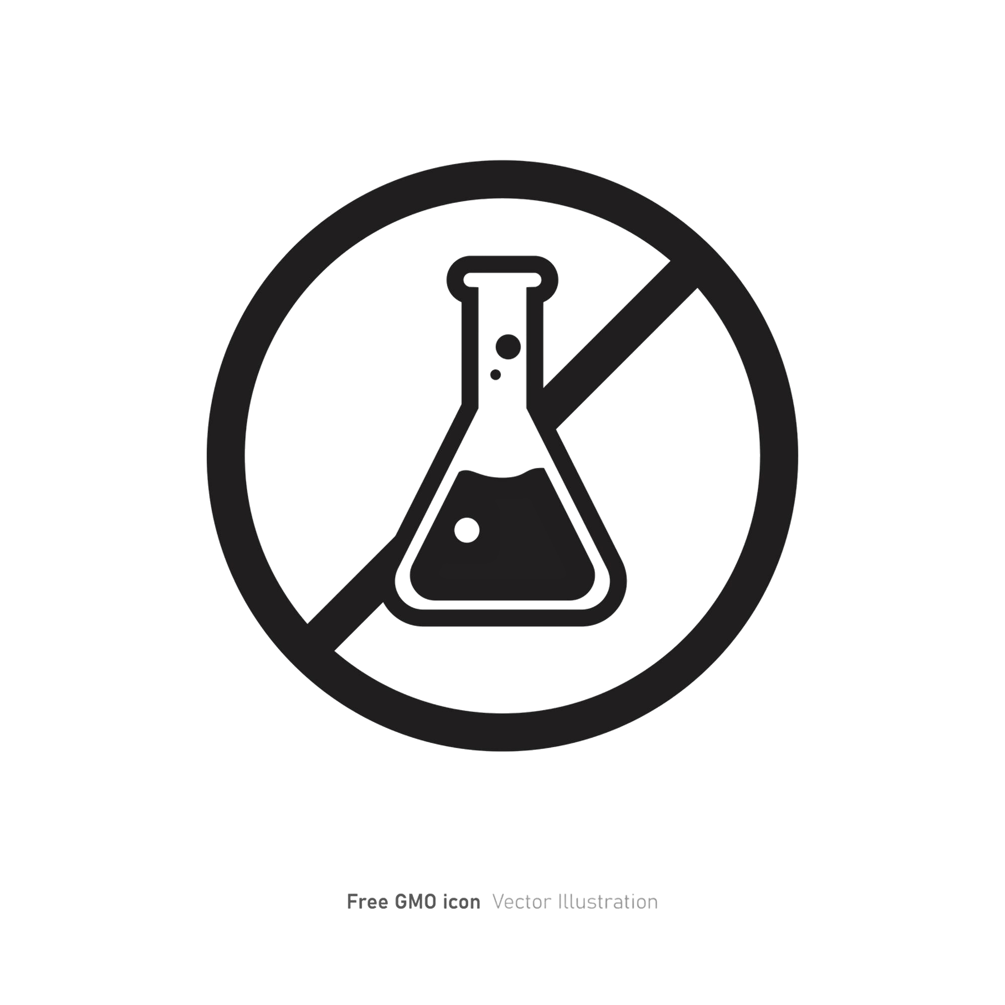 free-gmo-icon-design-non-gmo-label-vector-illustration